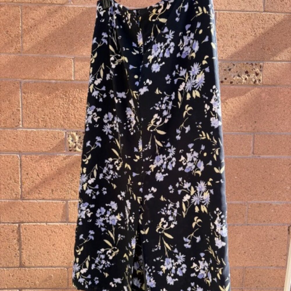 Pretty Floral A-Line Vintage Skirt – One of a Kind